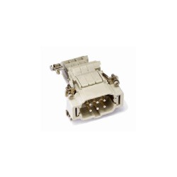 Insert HE AV, Raccordement à vis, mâle, 6 pin, 16A, Polycarbonate, 6B 